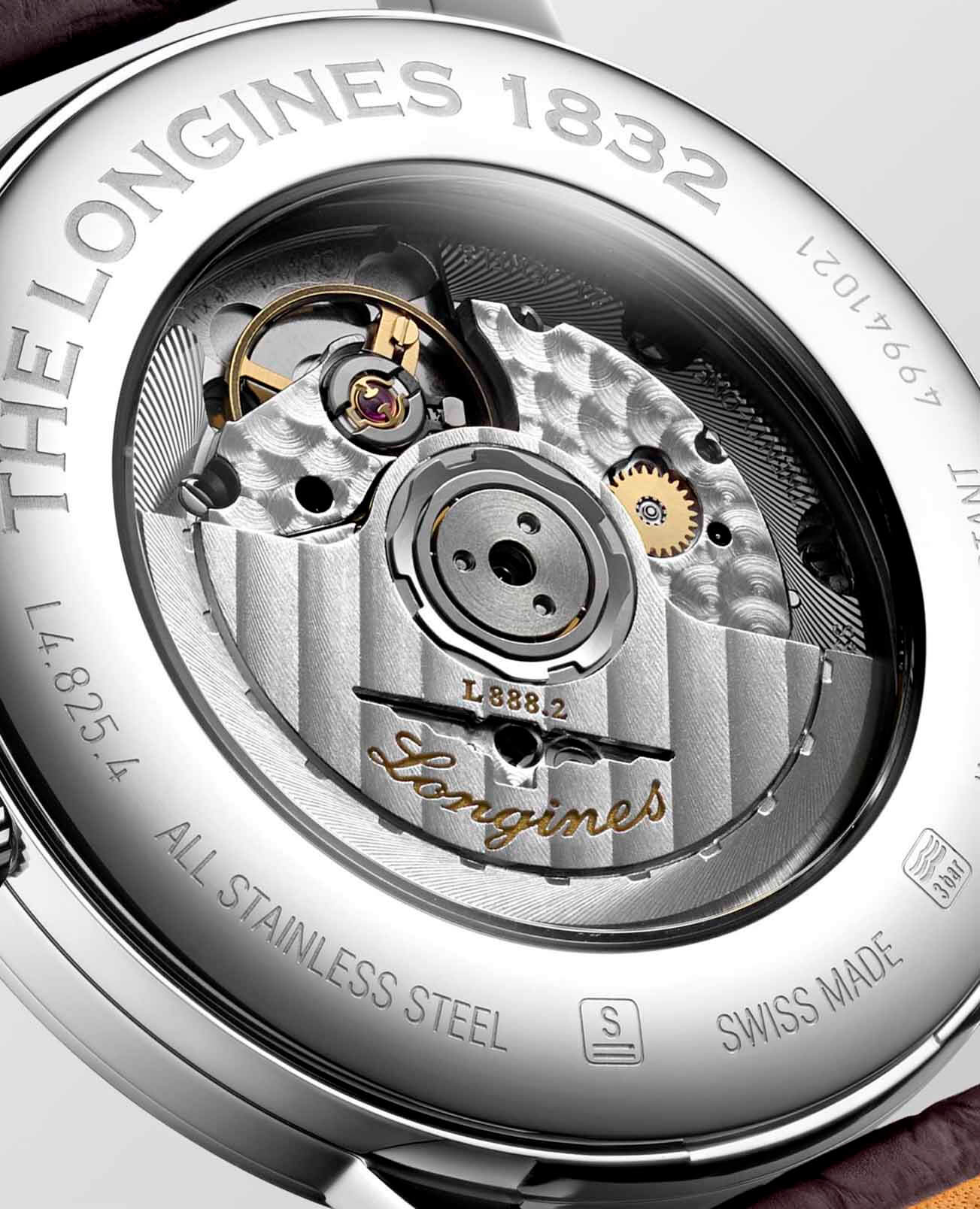 Longines Longines 1832 L4.825.4.92.2  - задняя крышка сталь металл корпуса, швейцария часы