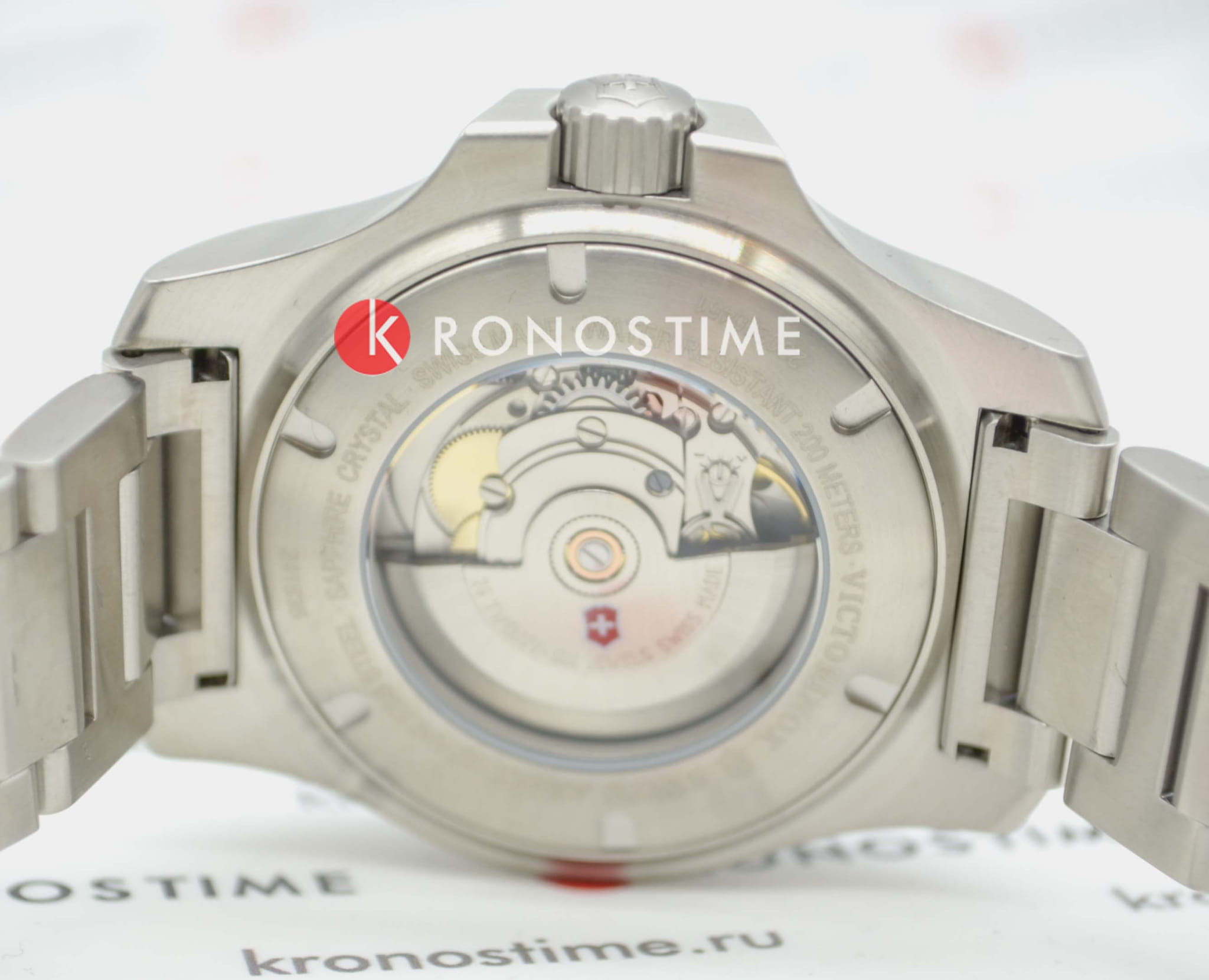 Victorinox Victorinox I.N.O.X. MECHANICAL 241835  - задняя крышка сталь металл корпуса, швейцария часы