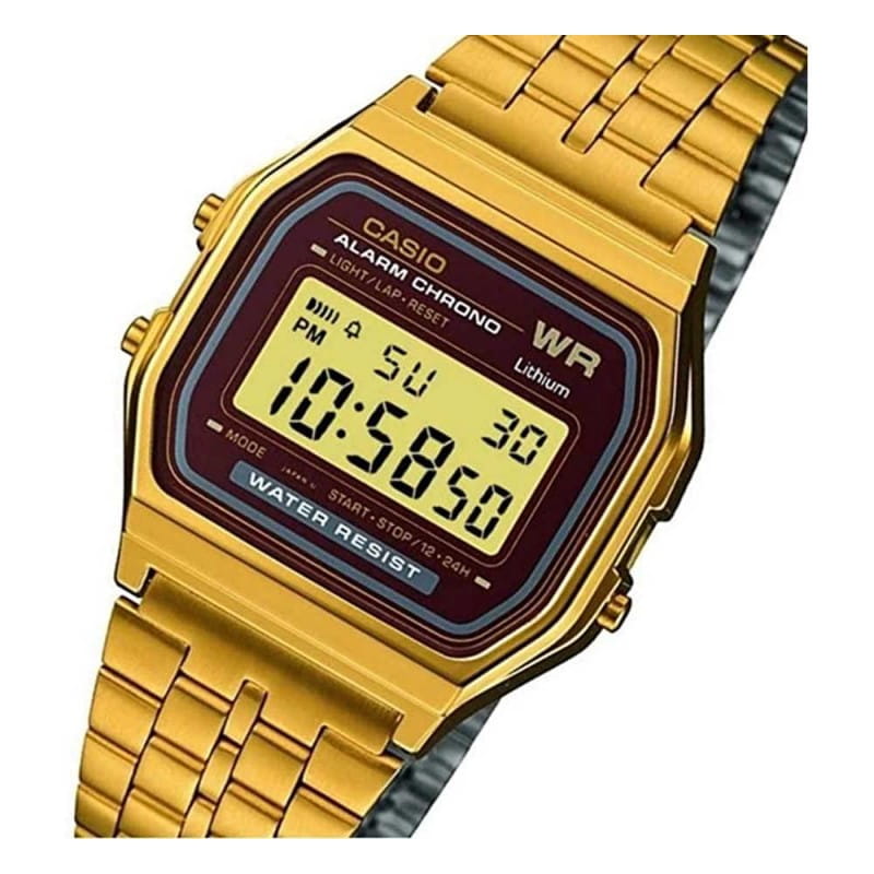 Casio Casio Vintage A159WGEA-5DF , наручные мужские часы фото под углом