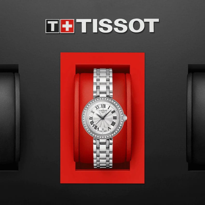 Tissot Tissot Bellissima Small Lady T126.010.61.113.00 Small - задняя крышка сталь металл корпуса, швейцария часы