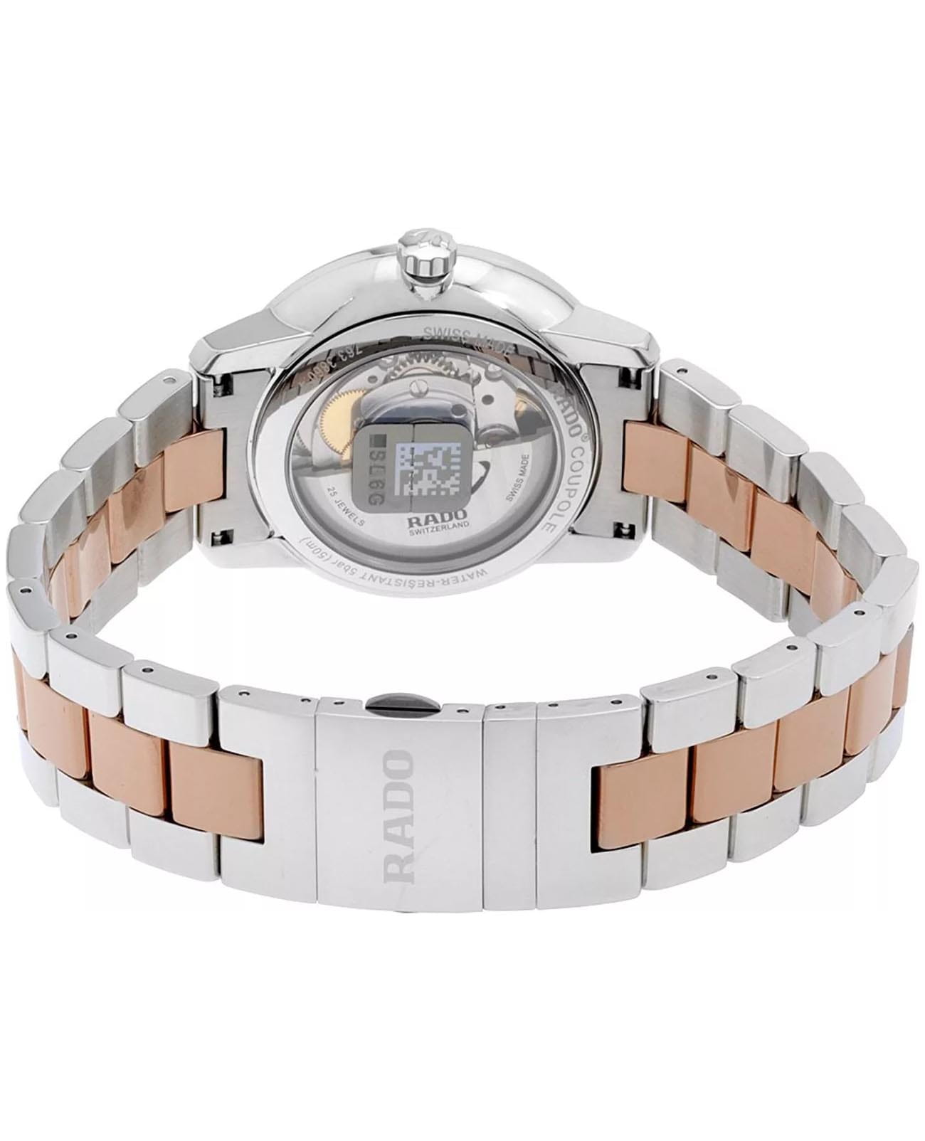 Оригинальные часы Rado Rado Coupole R22860722 механические калибр механизма  общий вид