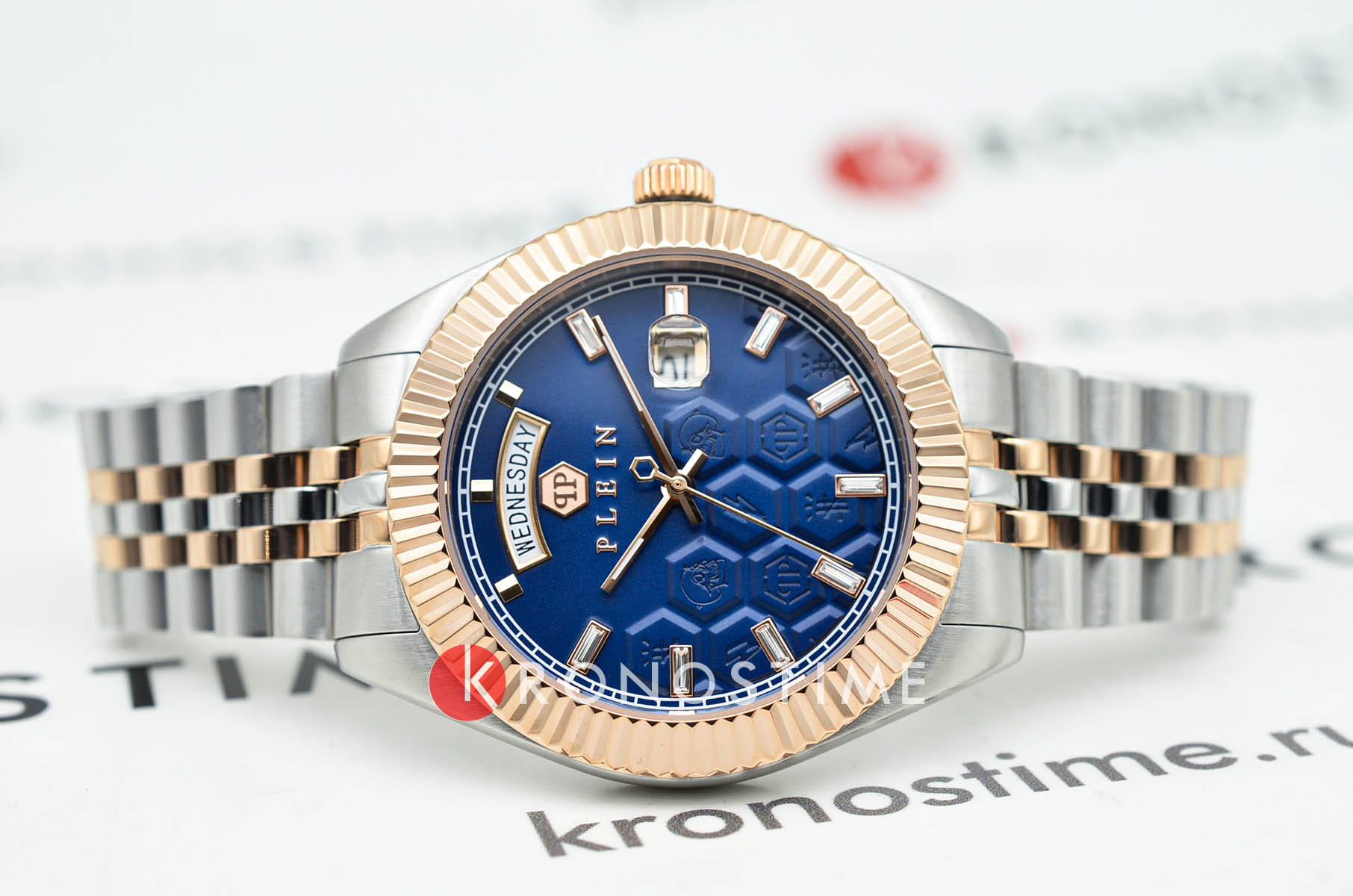 Philipp Plein Philipp Plein Date Superlative Gent PWPVA0524 , наручные мужские часы фото под углом