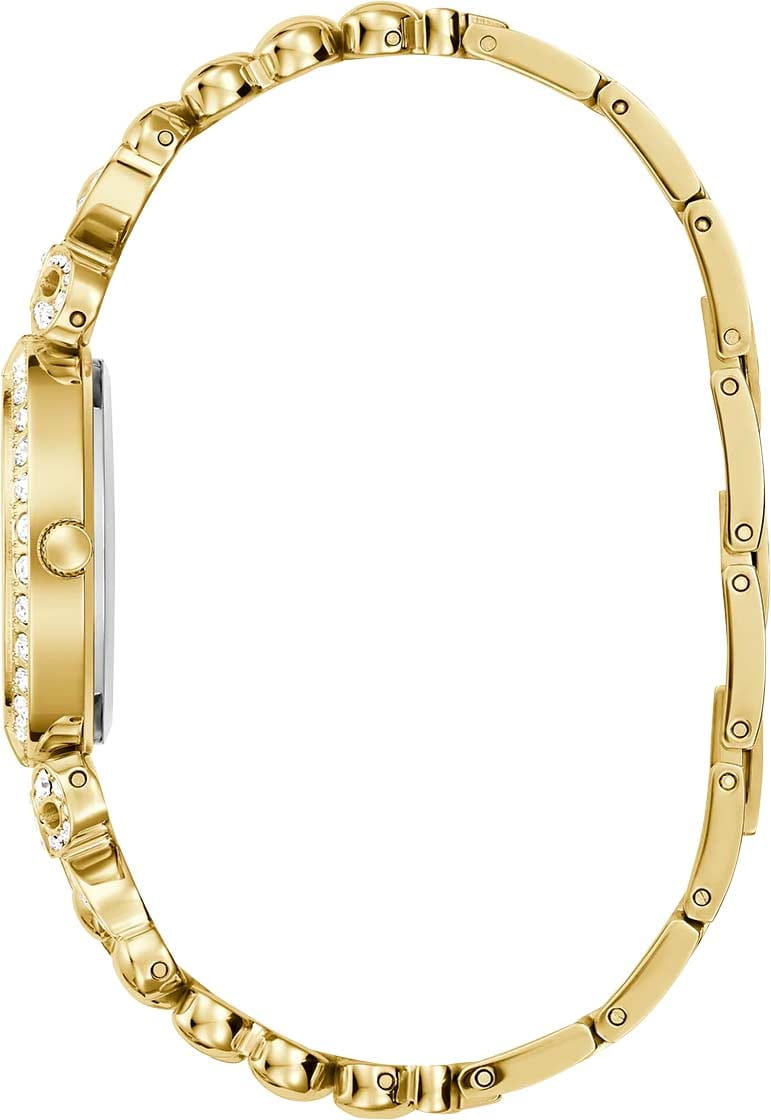 Guess Guess Bejeweled GW0838L2 женские часы золотой циферблат на запястье