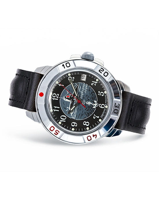 Восток Восток командирские 431831 , наручные мужские часы фото под углом