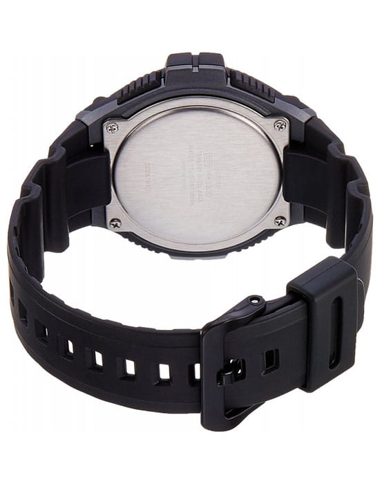 Casio Casio Collection W-S220-1A, illuminator япония мужские часы на браслете пластик боковой вид