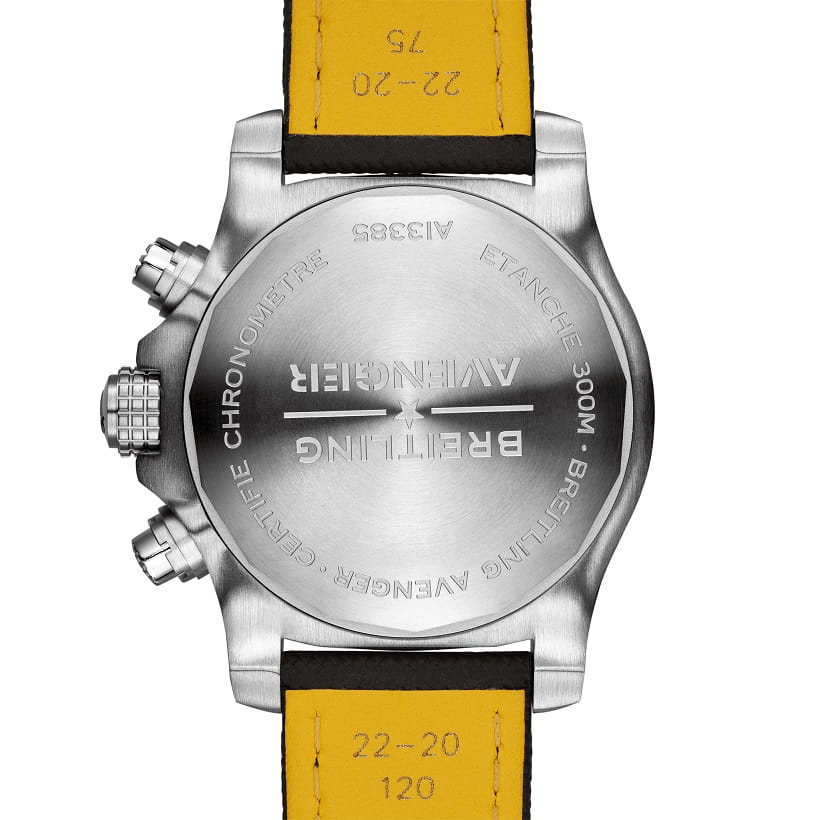 Оригинальные часы Breitling Breitling Avenger Chronograph 43 A13385101B1X2 механические калибр механизма breitling 13 общий вид