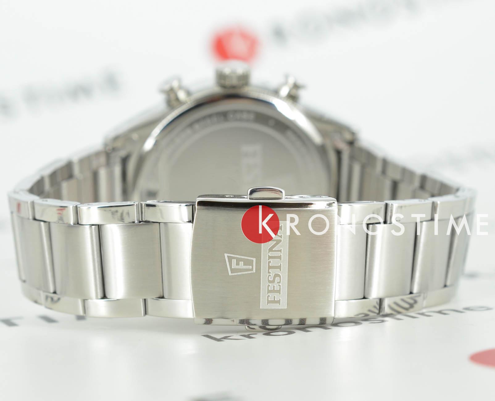 Оригинальные часы Festina Festina Timeless Chrono F20343/2 кварцевые калибр механизма  общий вид