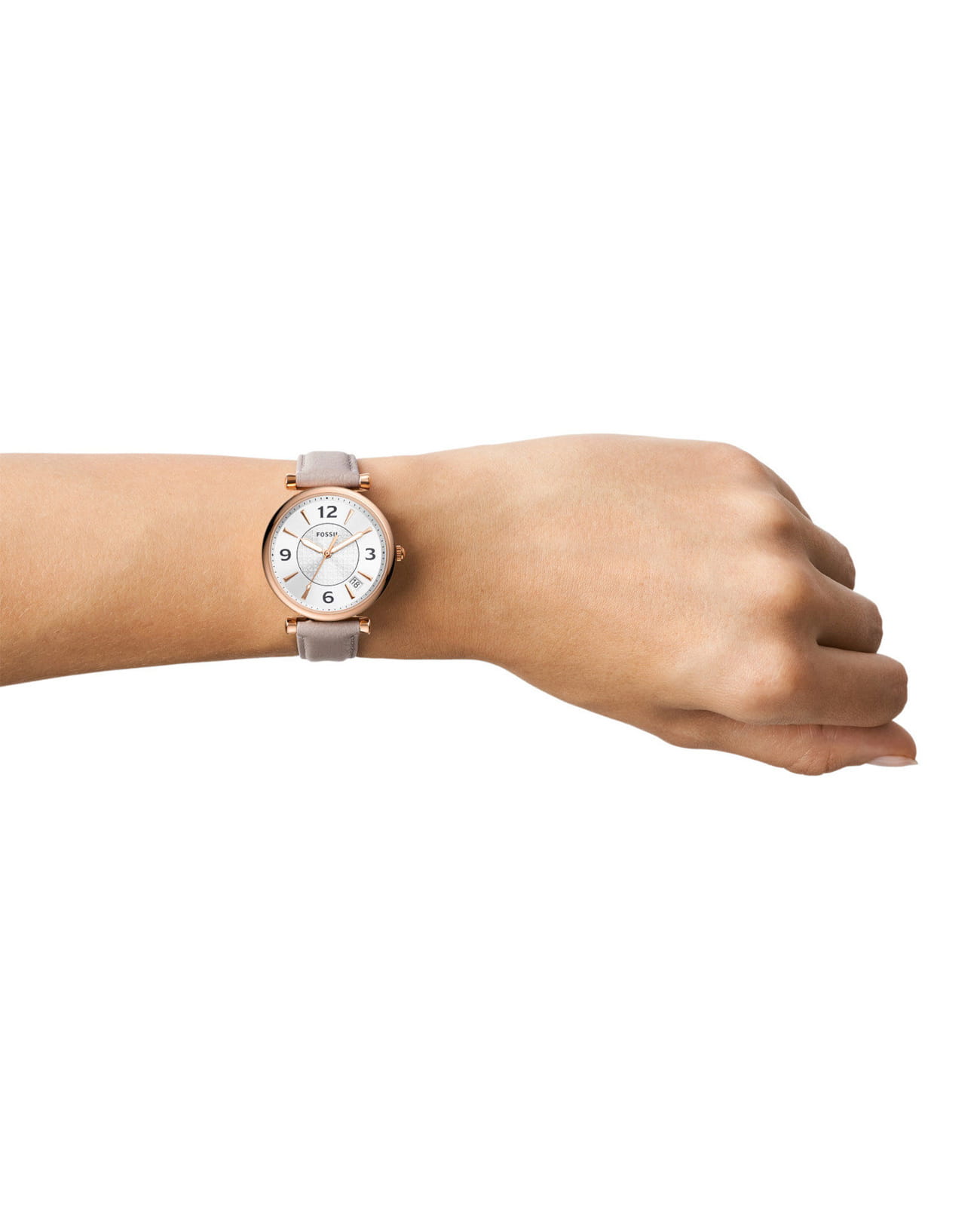 Fossil Fossil Carlie ES5161 , наручные женские часы фото под углом
