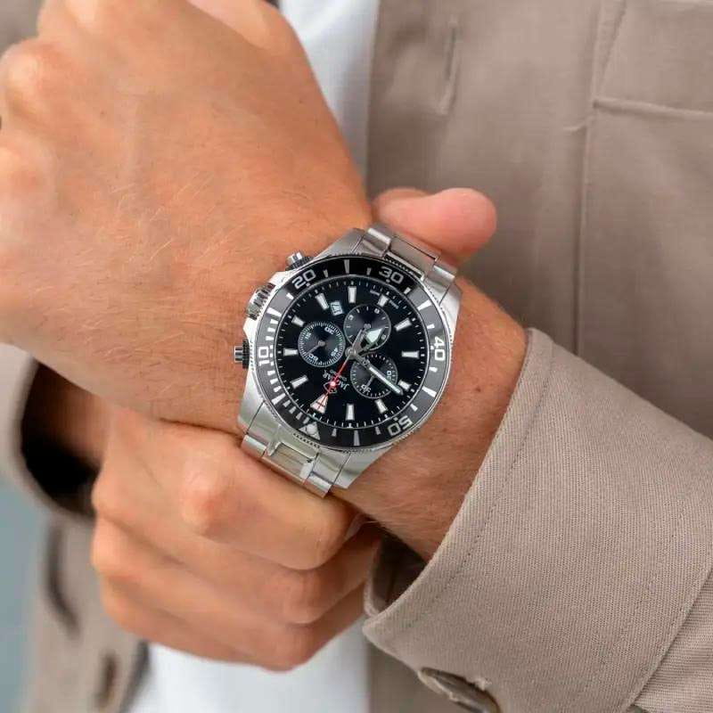 Jaguar Jaguar Executive Diver Chrono J861/3 кварцевые мужские часы часы крупный план синий циферблата