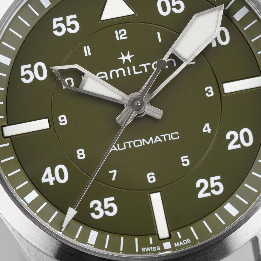 Hamilton Hamilton Khaki Aviation Pilot Auto H76305560 швейцария наручные мужские часы заводная головка с логотипом Hamilton