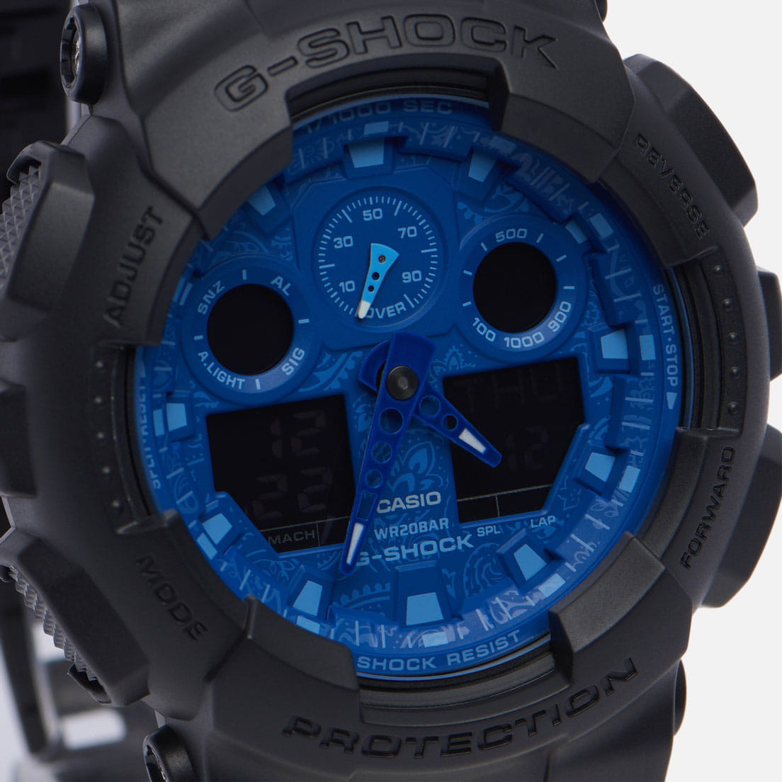 Casio Casio G-Shock GA-100BP-1A GA-100 - задняя крышка пластик корпуса, япония часы