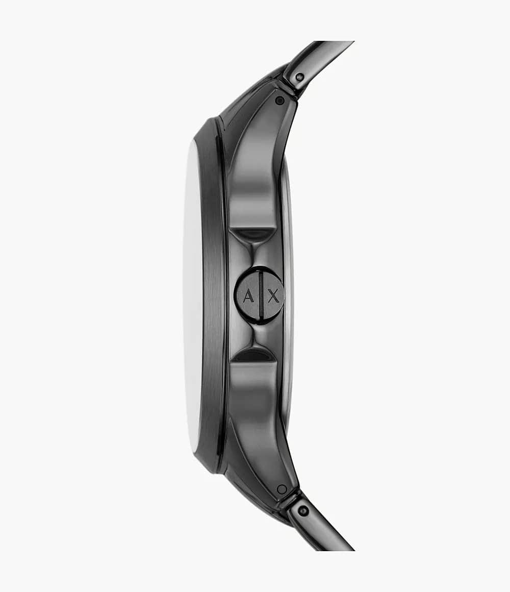 Armani Exchange Armani Exchange Hampton AX2454,  италия мужские часы на браслете нержавеющая сталь с ip-покрытием боковой вид