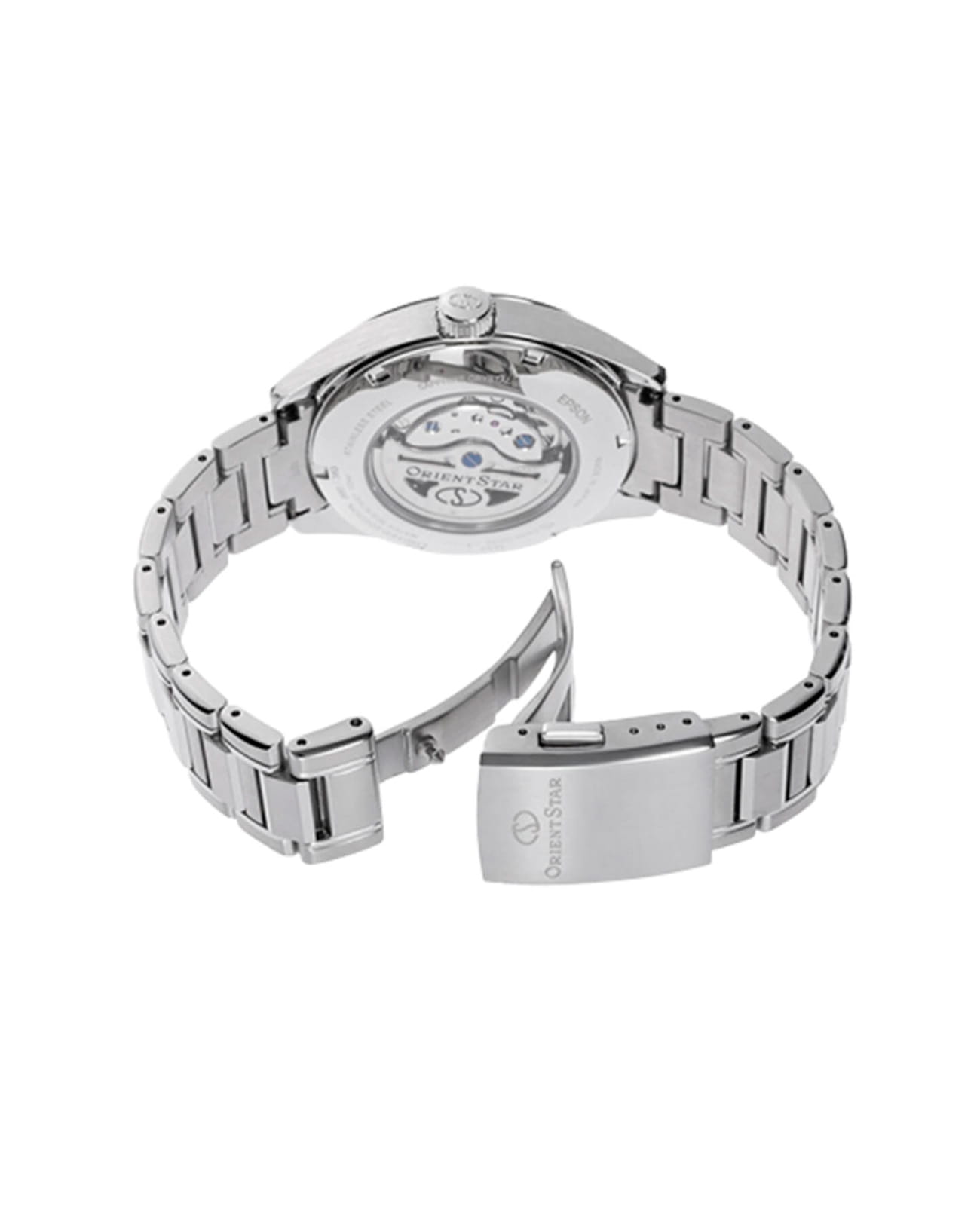 Orient Orient Star RE-BX0004L (RK-BX0004L) мужские часы синий циферблат на запястье