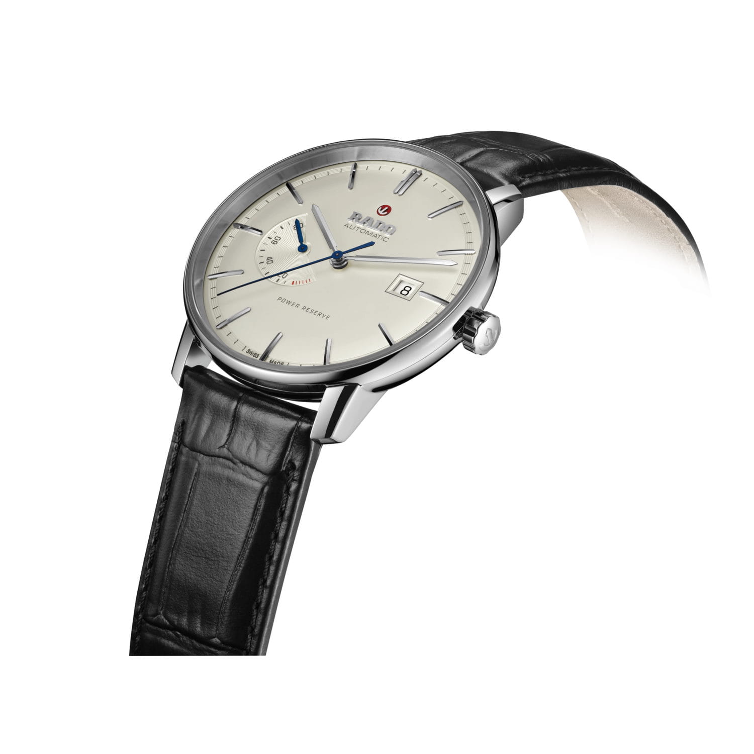 Rado Rado Coupole Classic Automatic Power Reserve R22878045 Classic, наручные мужские часы фото под углом