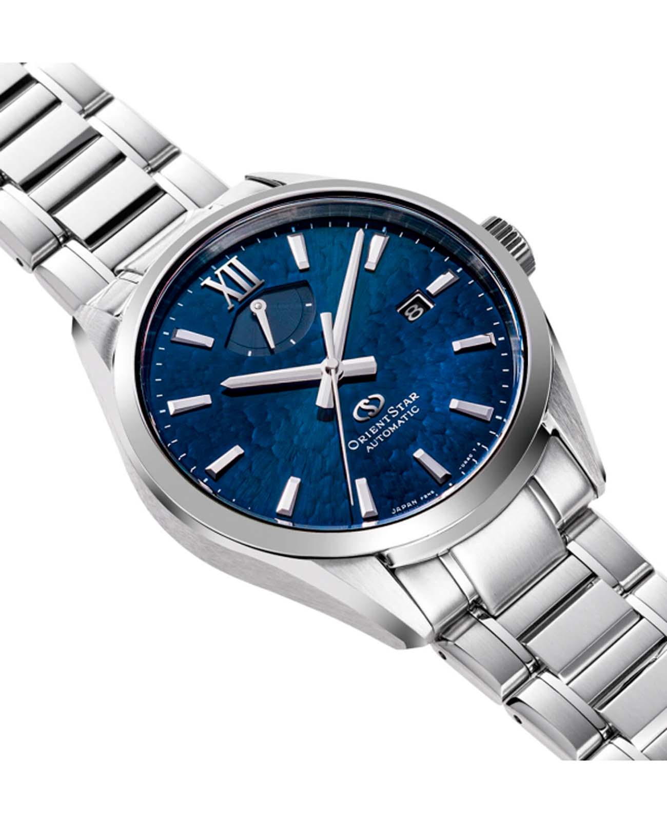 Orient Orient Star RE-BX0004L (RK-BX0004L), star япония мужские часы на браслете нержавеющая сталь боковой вид