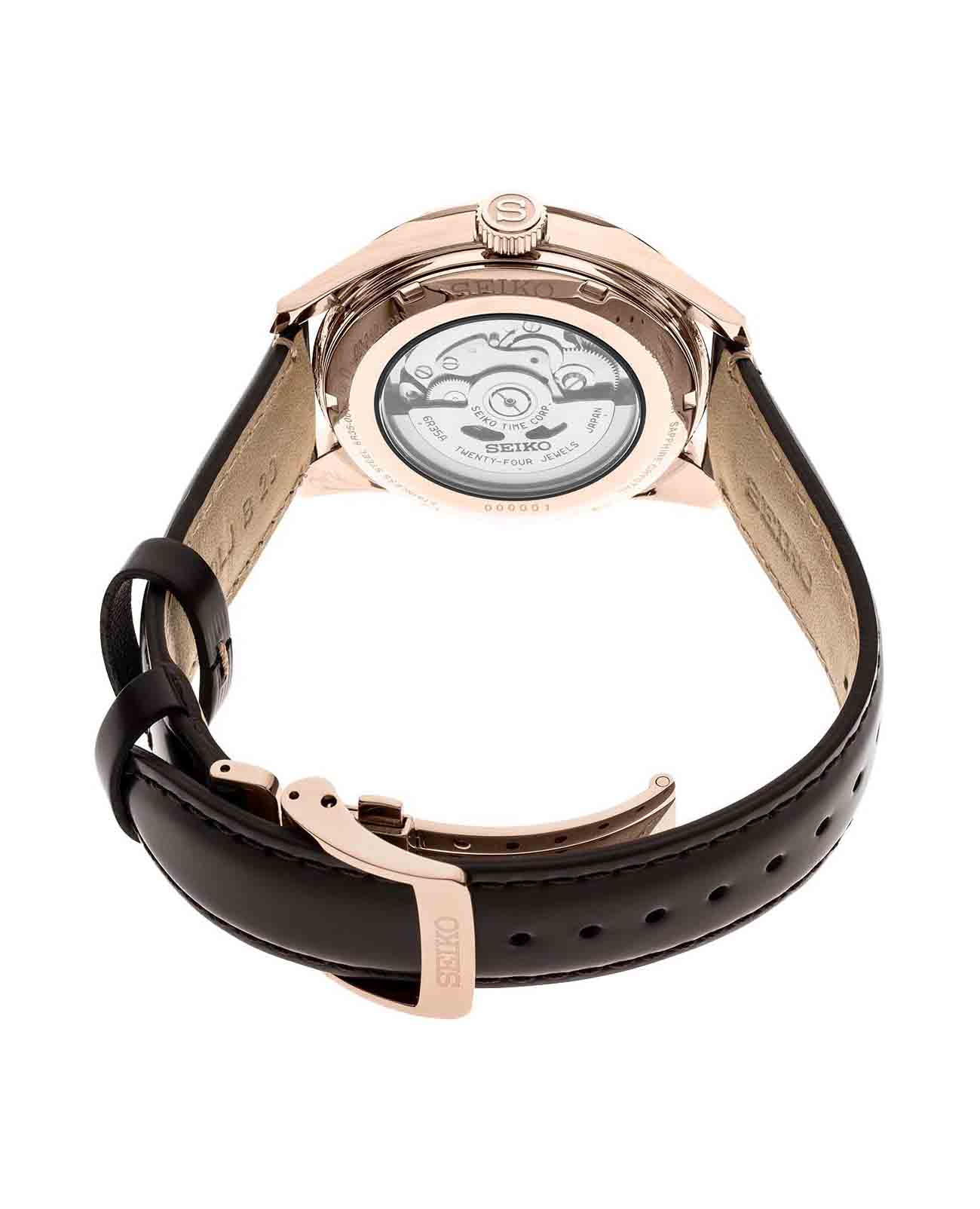 Seiko Seiko Presage Sharp Edged Series SPB170 Sharp Edged - задняя крышка сталь металл корпуса, япония часы