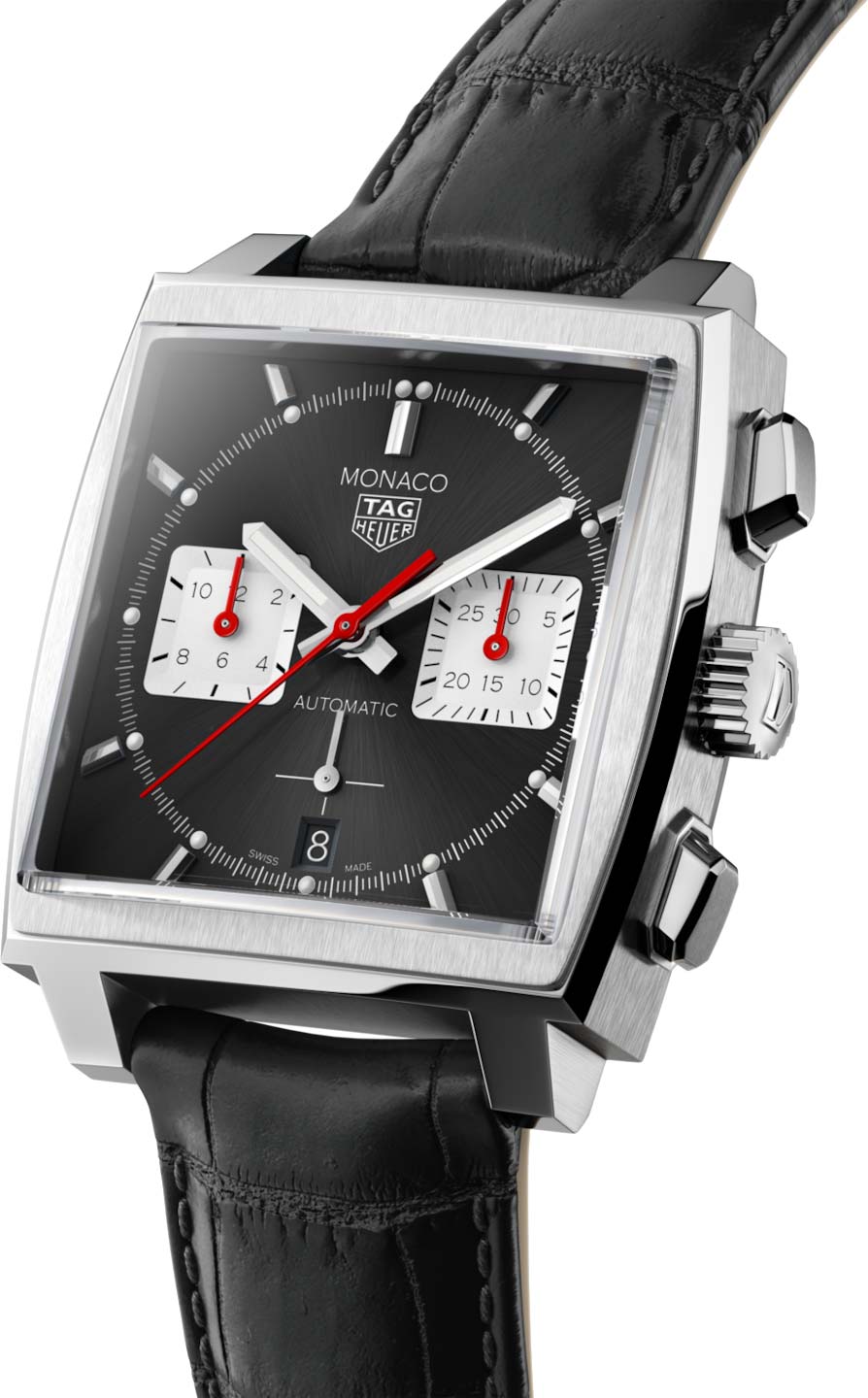 TAG Heuer TAG Heuer Monaco CBL2113.FC6177 мужские часы черный циферблат на запястье