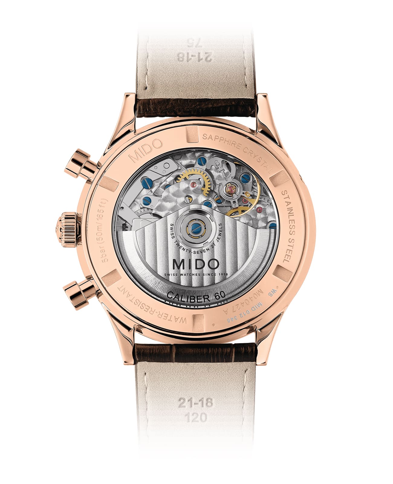 Mido Mido Multifort Patrimony Chronograph M040.427.36.042.00 , наручные мужские часы фото под углом