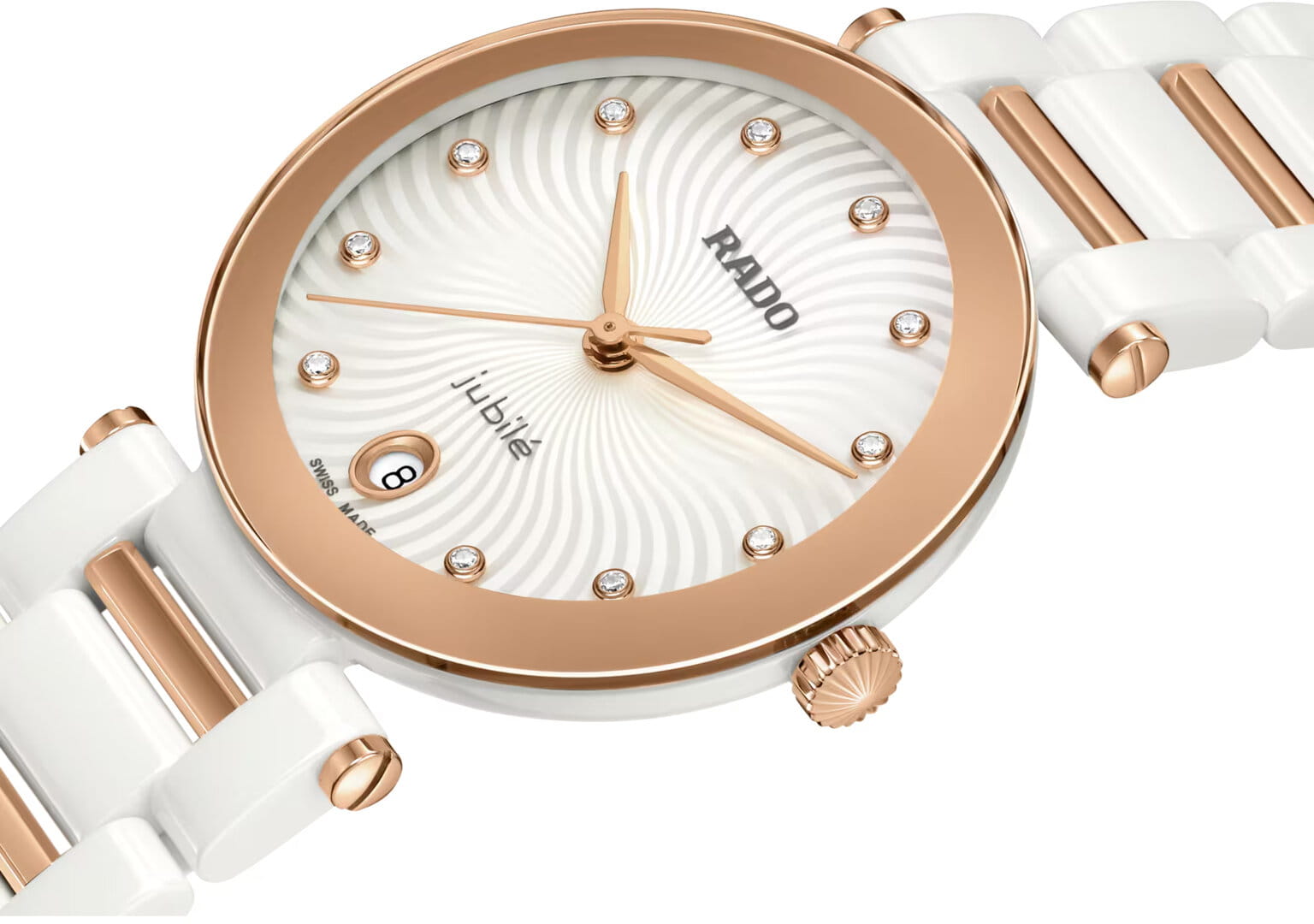 Rado Rado LaCoupole Diamonds R22240703 , наручные женские часы фото под углом