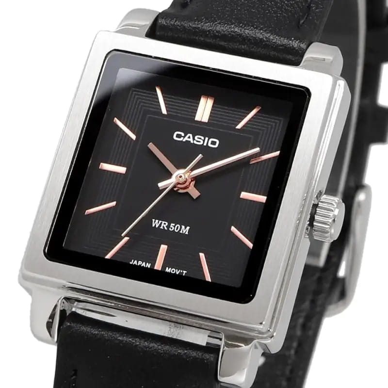 Casio Casio Collection LTP-E176L-1A , наручные женские часы фото под углом