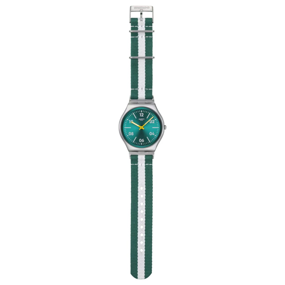 Оригинальные часы Swatch Swatch Casual Stripe SS07S149 кварцевые калибр механизма  общий вид