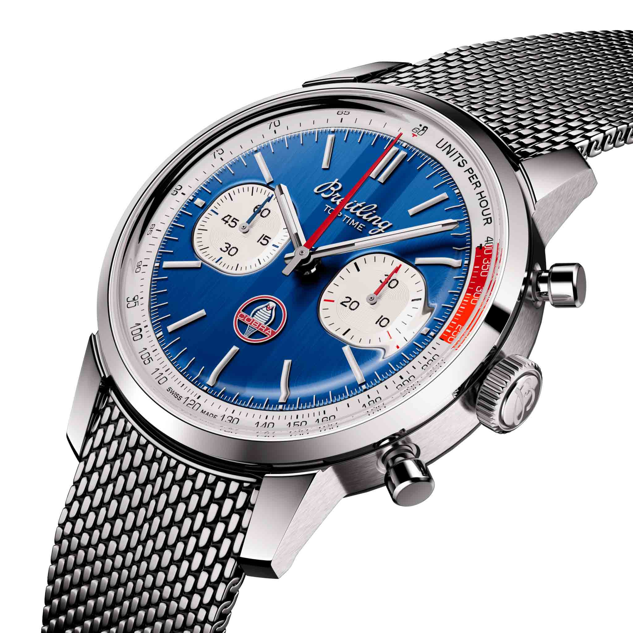 Breitling Breitling Top Time B01 Shelby Cobra AB01763A1C1A1  - задняя крышка металл сталь корпуса, швейцария часы