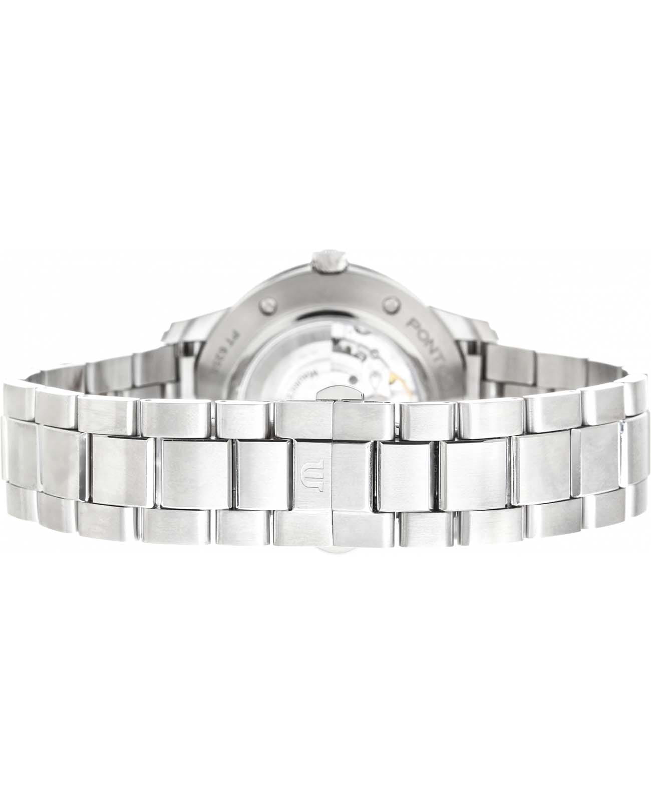 Maurice Lacroix Maurice Lacroix Pontos Day Date PT6358-SS002-331-1 , наручные мужские часы фото под углом