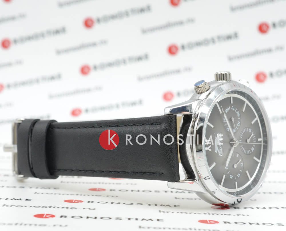 Slazenger Slazenger Multifunction SL.09.2045.2.01 мужские часы черный циферблат на запястье