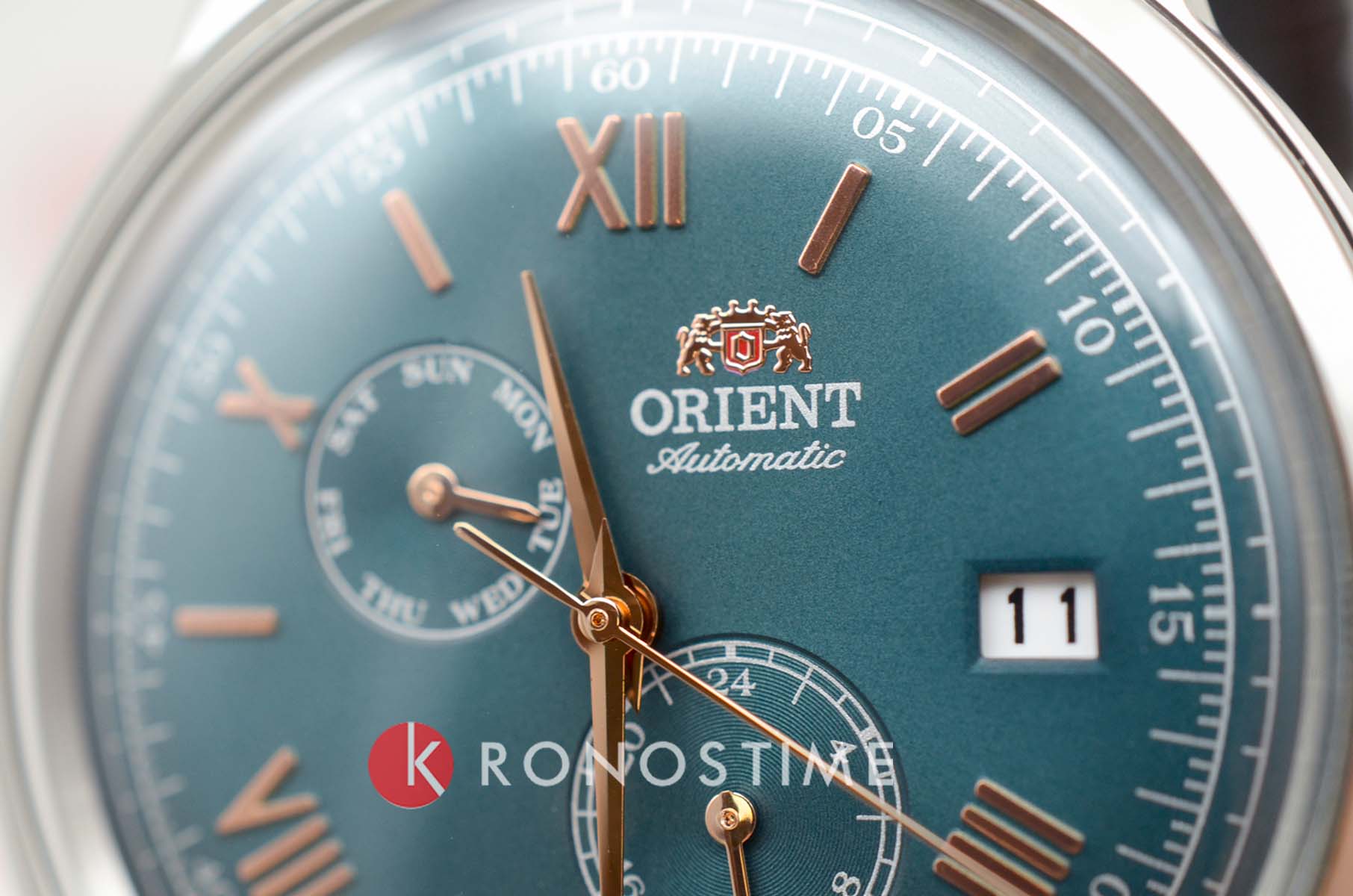 Оригинальные часы Orient Orient Bambino RA-AK0703E (RN-AK0703E) механические калибр механизма  общий вид