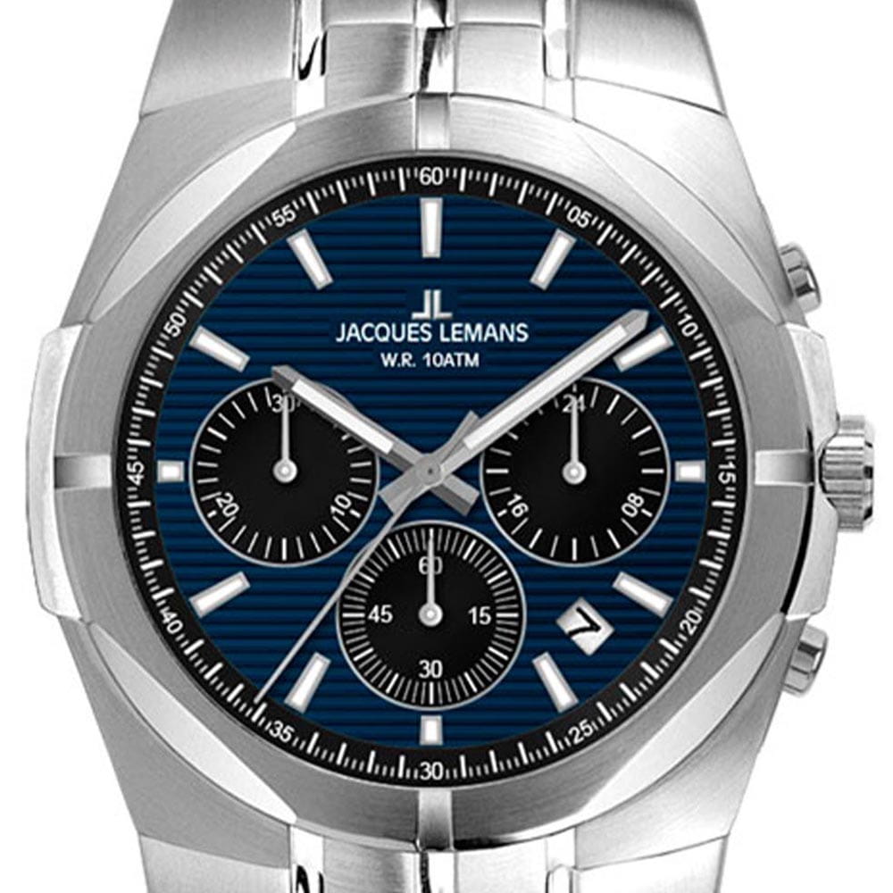 Jacques Lemans Jacques Lemans 1-2181C , наручные мужские часы фото под углом