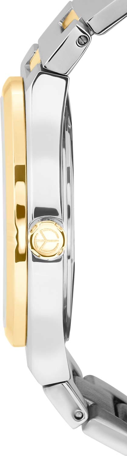 Mathey-Tissot Mathey-Tissot Zeus D118BBU,  швейцария женские часы на браслете нержавеющая сталь с pvd-покрытием боковой вид