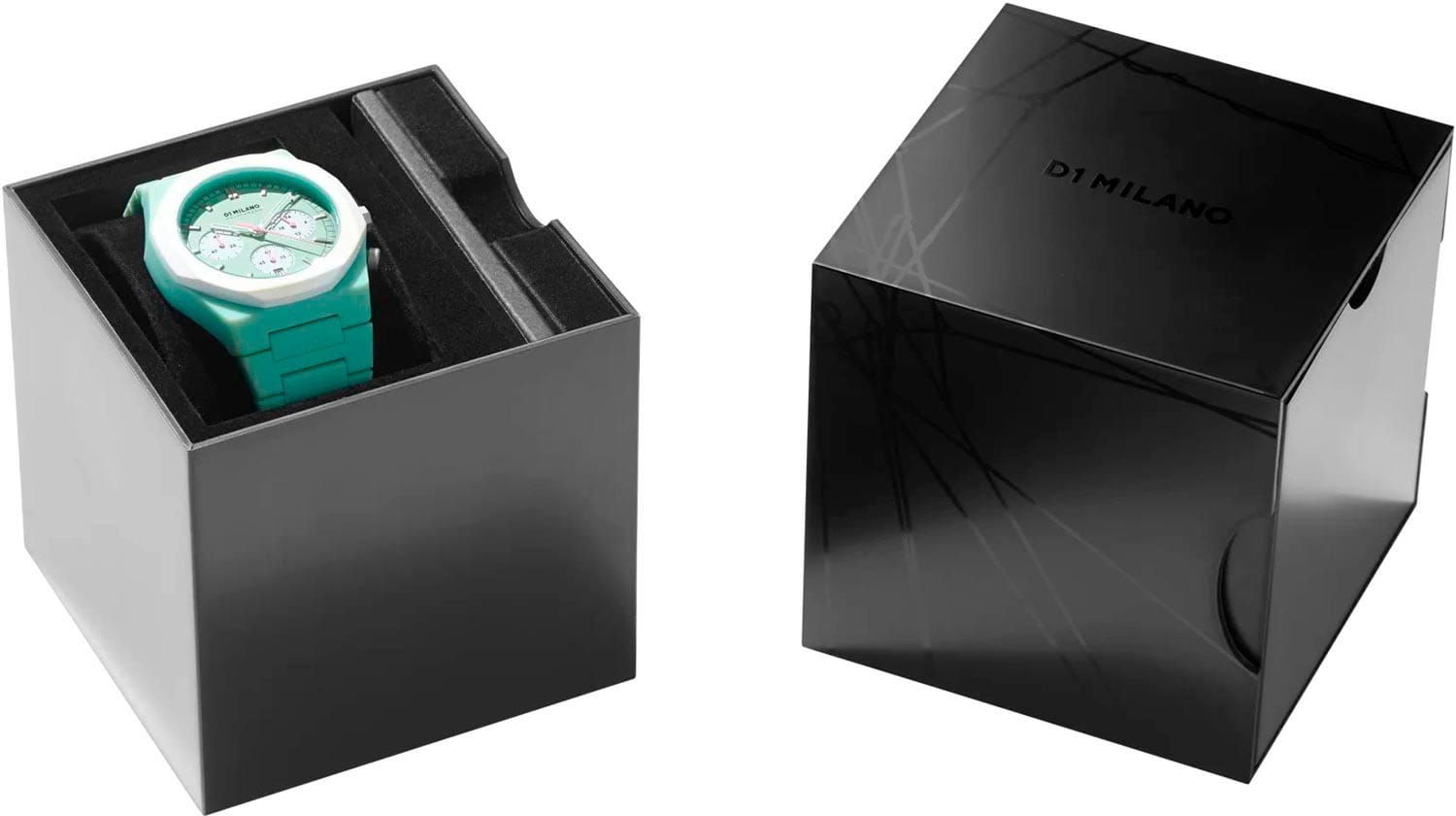 Оригинальные часы D1 Milano D1 Milano Polychrono PHBJ02 кварцевые калибр механизма seiko общий вид