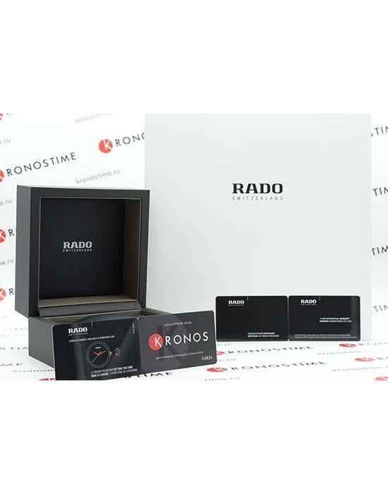 Rado Rado Captain Cook Automatic Bronze R32504207 механические мужские часы часы крупный план синий циферблата