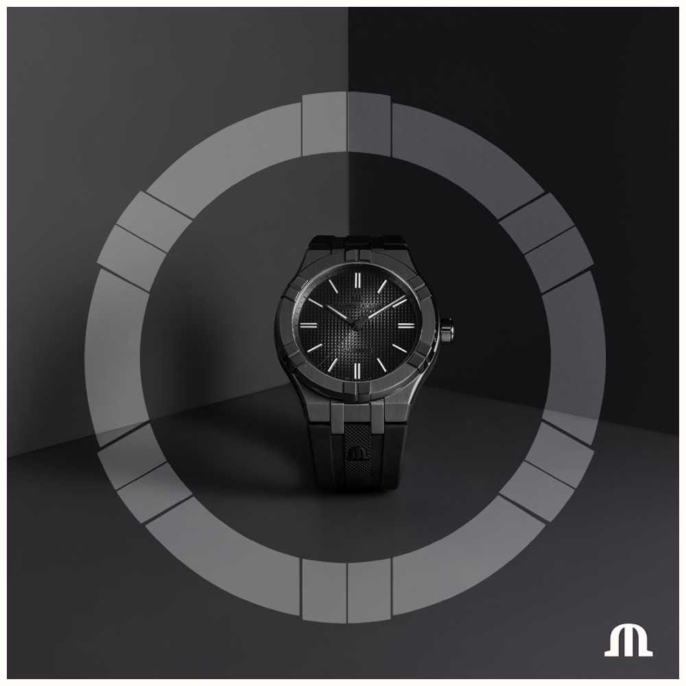 Оригинальные часы Maurice Lacroix Maurice Lacroix Aikon Automatic Limited Edition AI6008-PVB00-330-2 механические калибр механизма ml115 общий вид