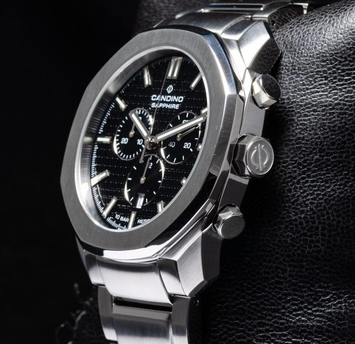 Candino Candino Chronos Carree C4746/4 мужские часы черный циферблат на запястье