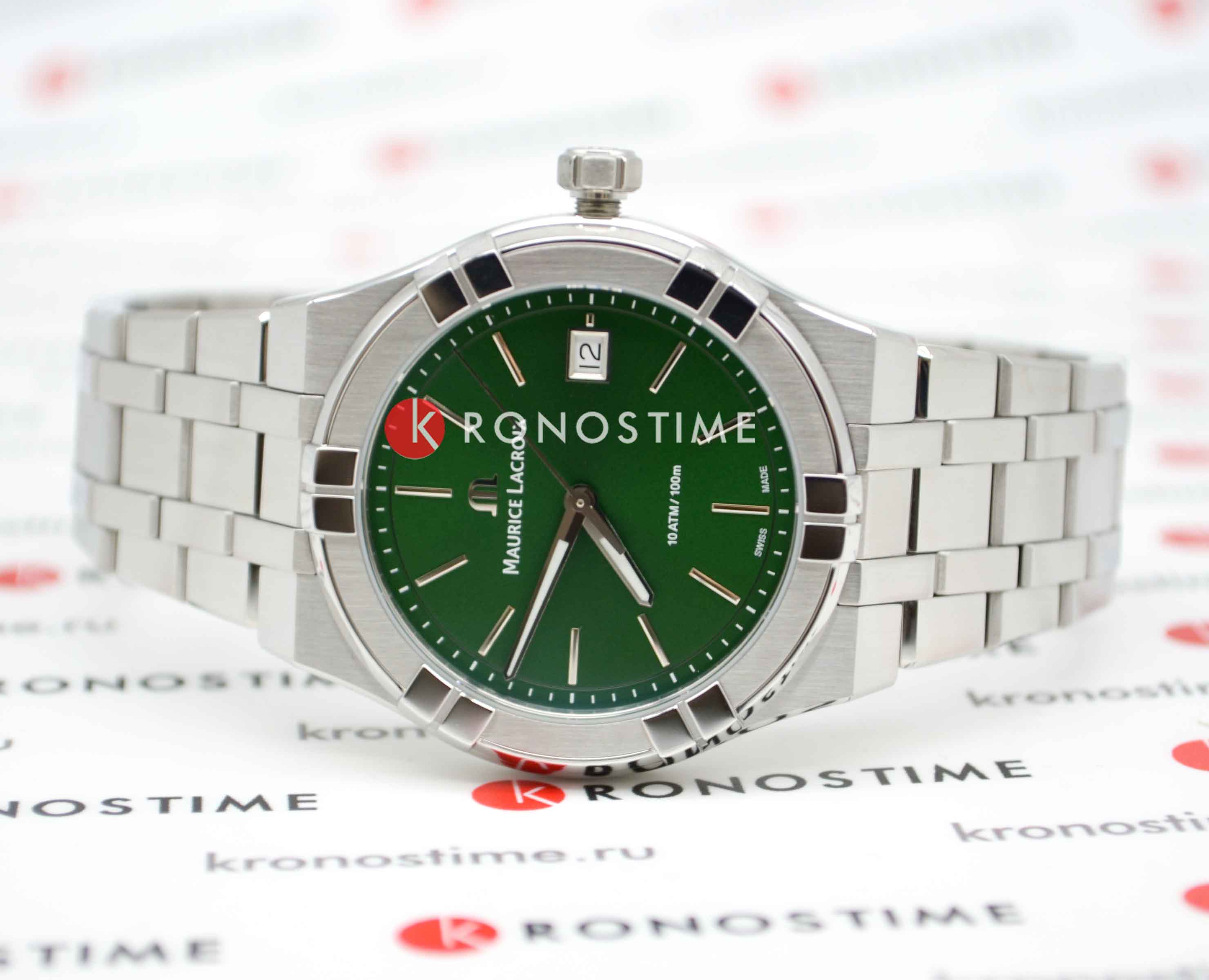 Maurice Lacroix Maurice Lacroix Aikon Automatic AI6008-SS002-630-1  - задняя крышка металл сталь корпуса, швейцария часы