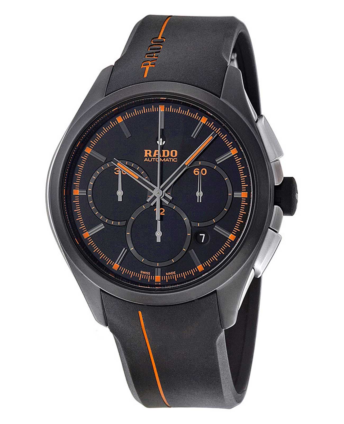 Rado Rado HyperChrome Automatic Chronograph R32525169 мужские часы черный циферблат на запястье