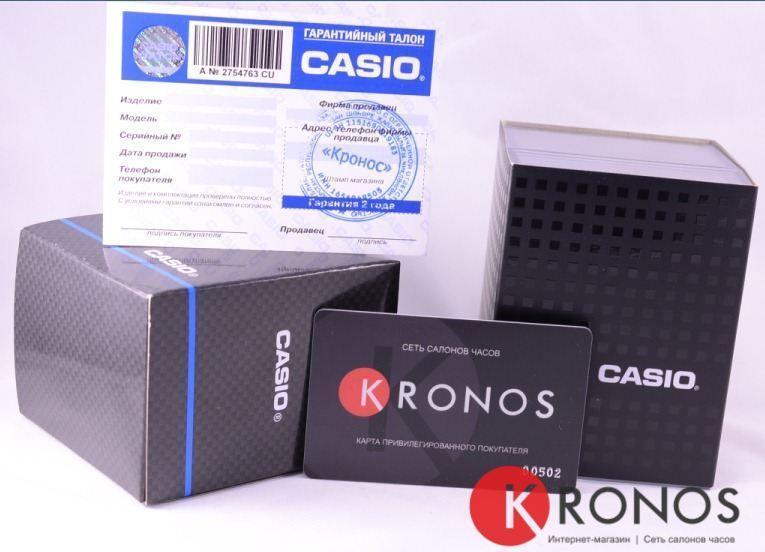 Casio Casio Illuminator A-500WEA-7E , наручные мужские часы фото под углом