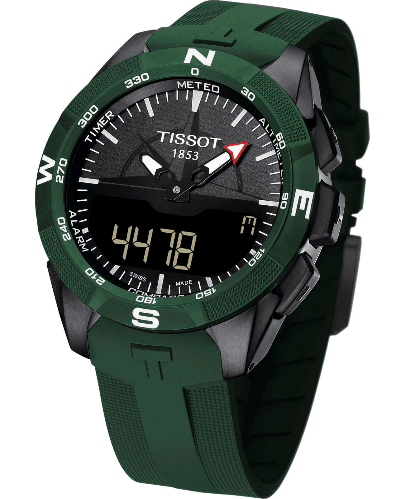 Tissot Tissot T-Touch Expert Solar II T110.420.47.051.00 T Touch, наручные мужские часы фото под углом