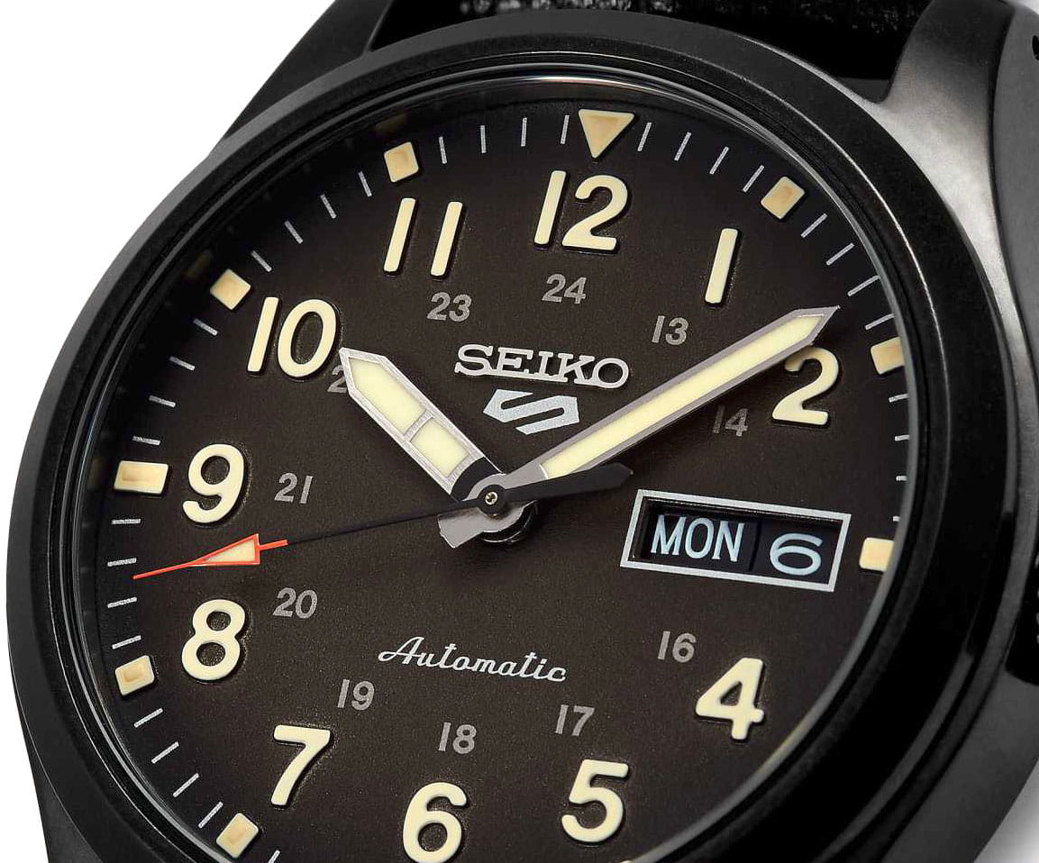 Seiko Seiko 5 Sports Field series SRPG41K1 мужские часы коричневый циферблат на запястье