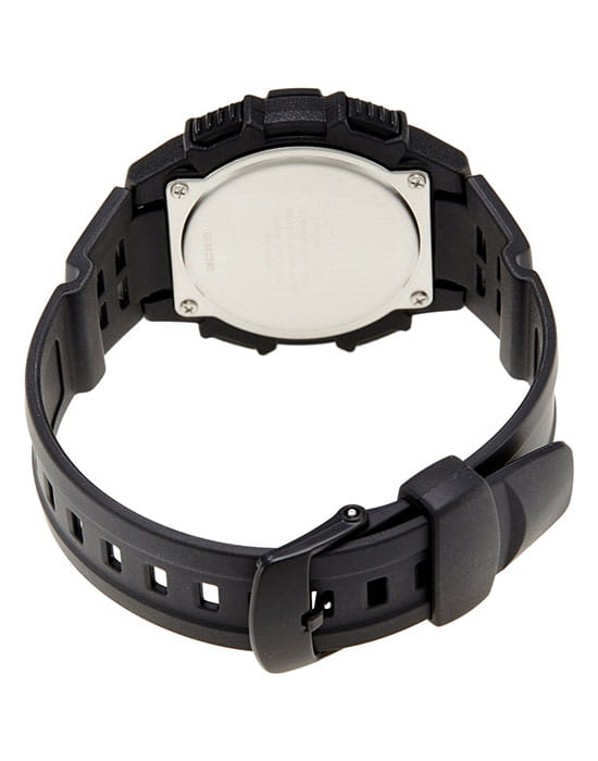 Casio Casio Collection AQ-S800W-1B2, illuminator япония мужские часы на браслете пластик боковой вид