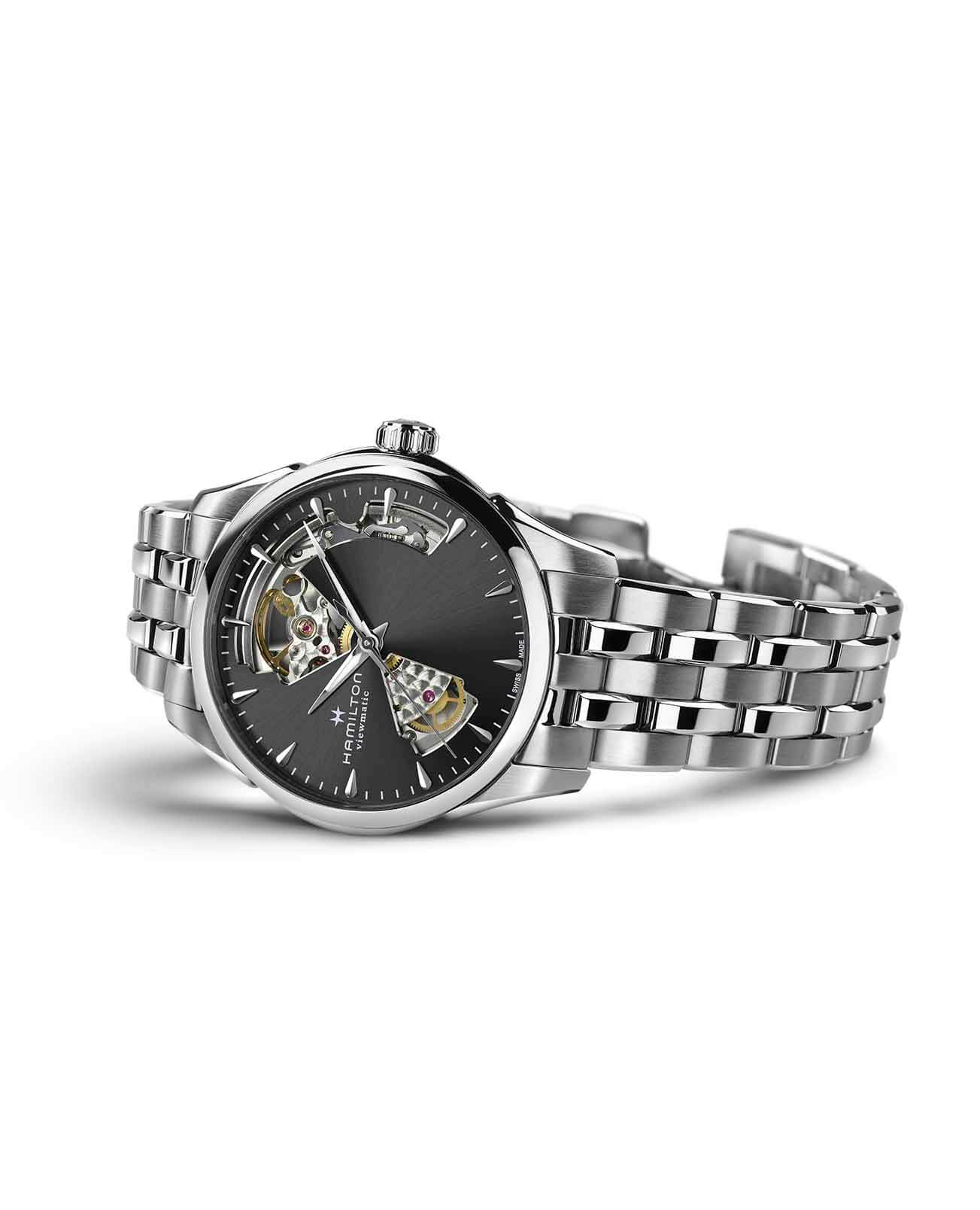 Hamilton Hamilton Jazzmaster Open Heart Auto H32215130  - задняя крышка сталь корпуса, швейцария часы