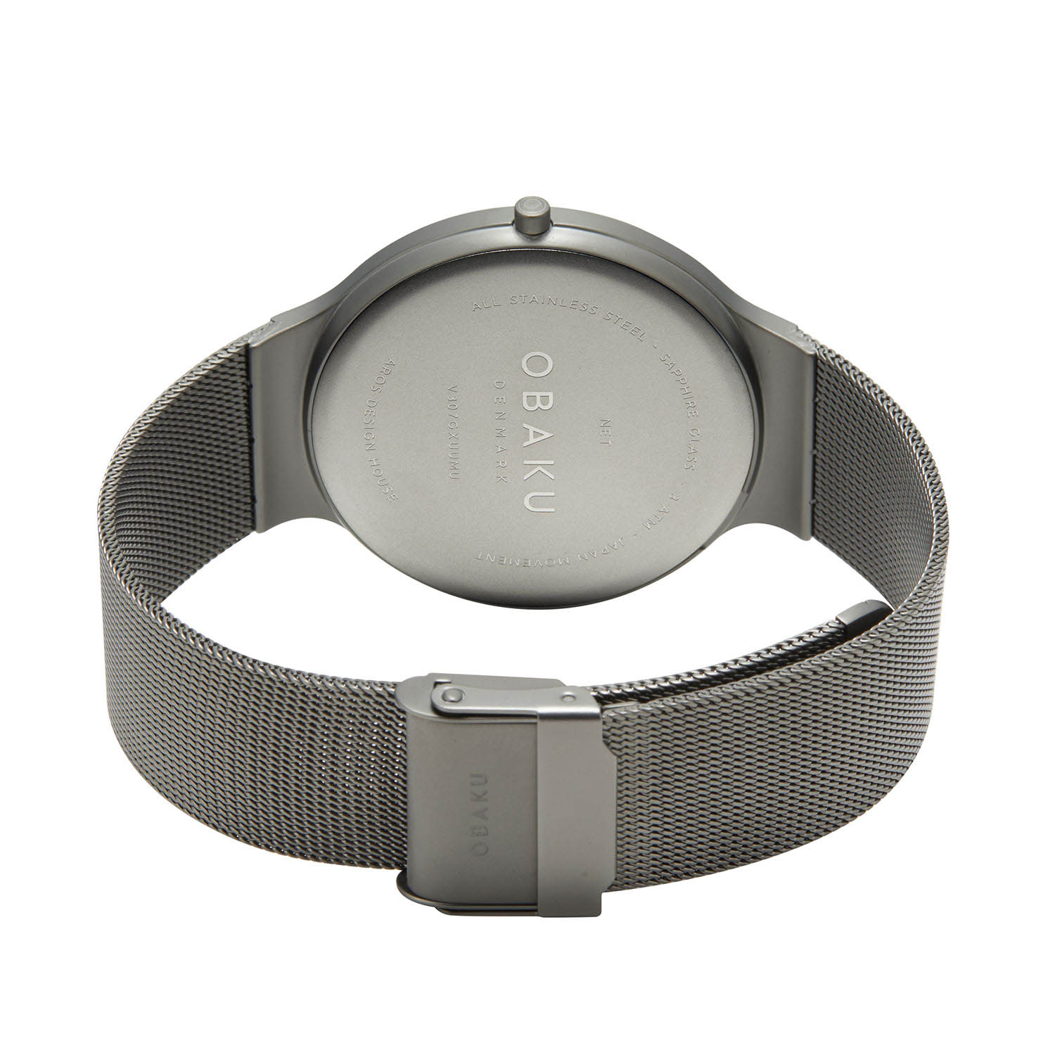 Оригинальные часы Obaku Obaku Ultra Slim V307GXUUMU кварцевые калибр механизма  общий вид