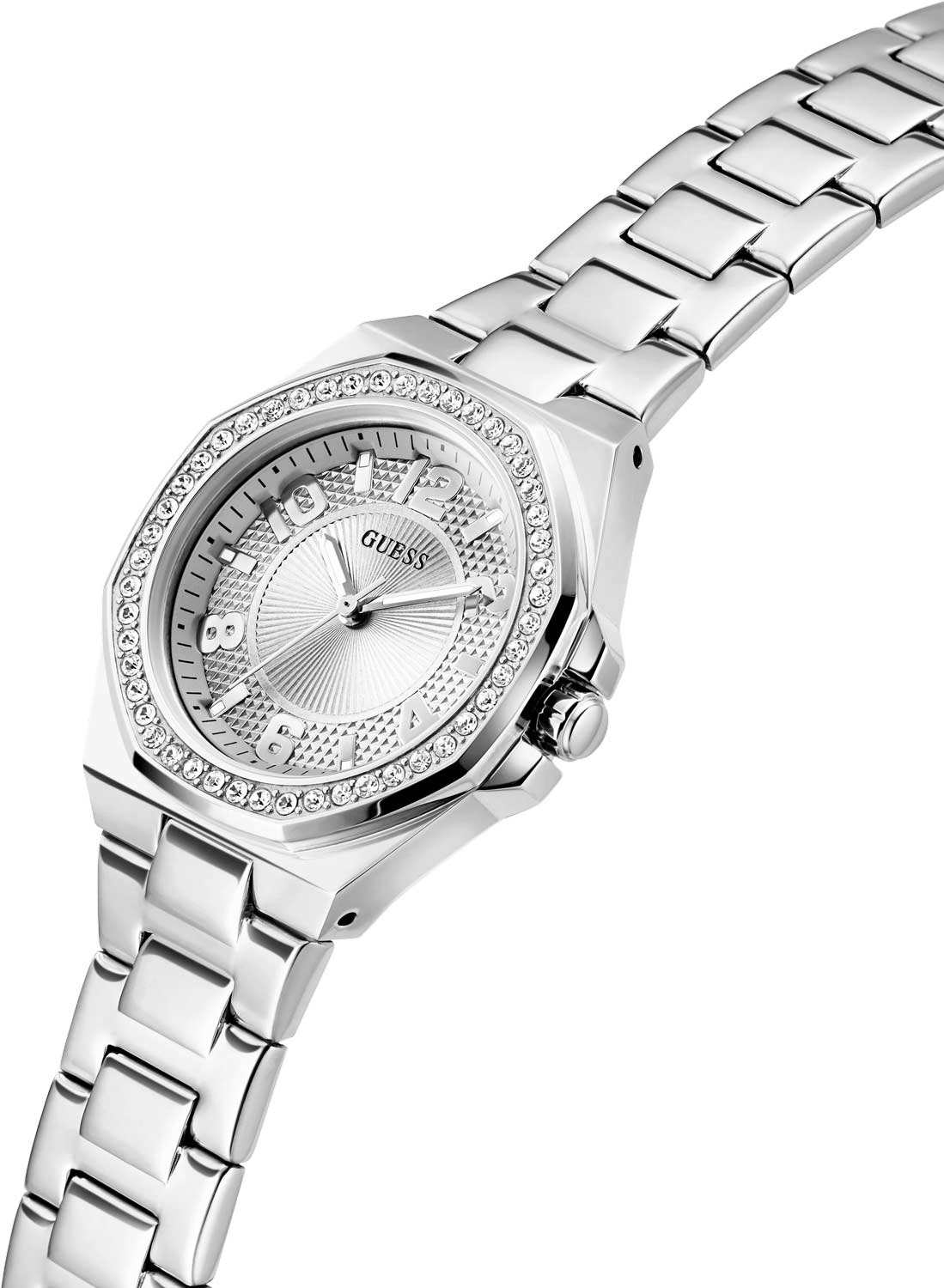 Guess Guess Sport Contessa GW0877L1,  сша женские часы на браслете нержавеющая сталь боковой вид