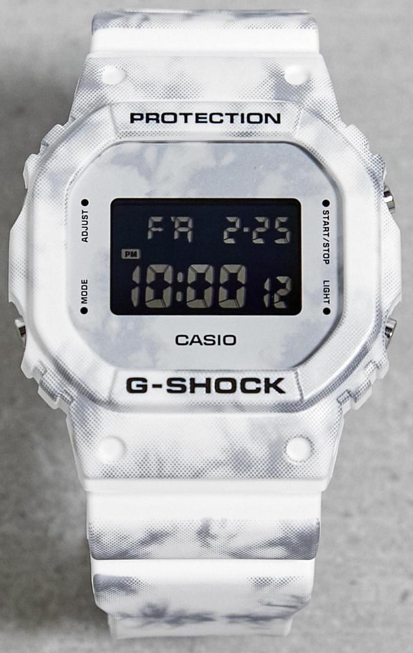 Casio Casio G-Shock DW-5600GC-7 — полный набор фото мужские часы япония