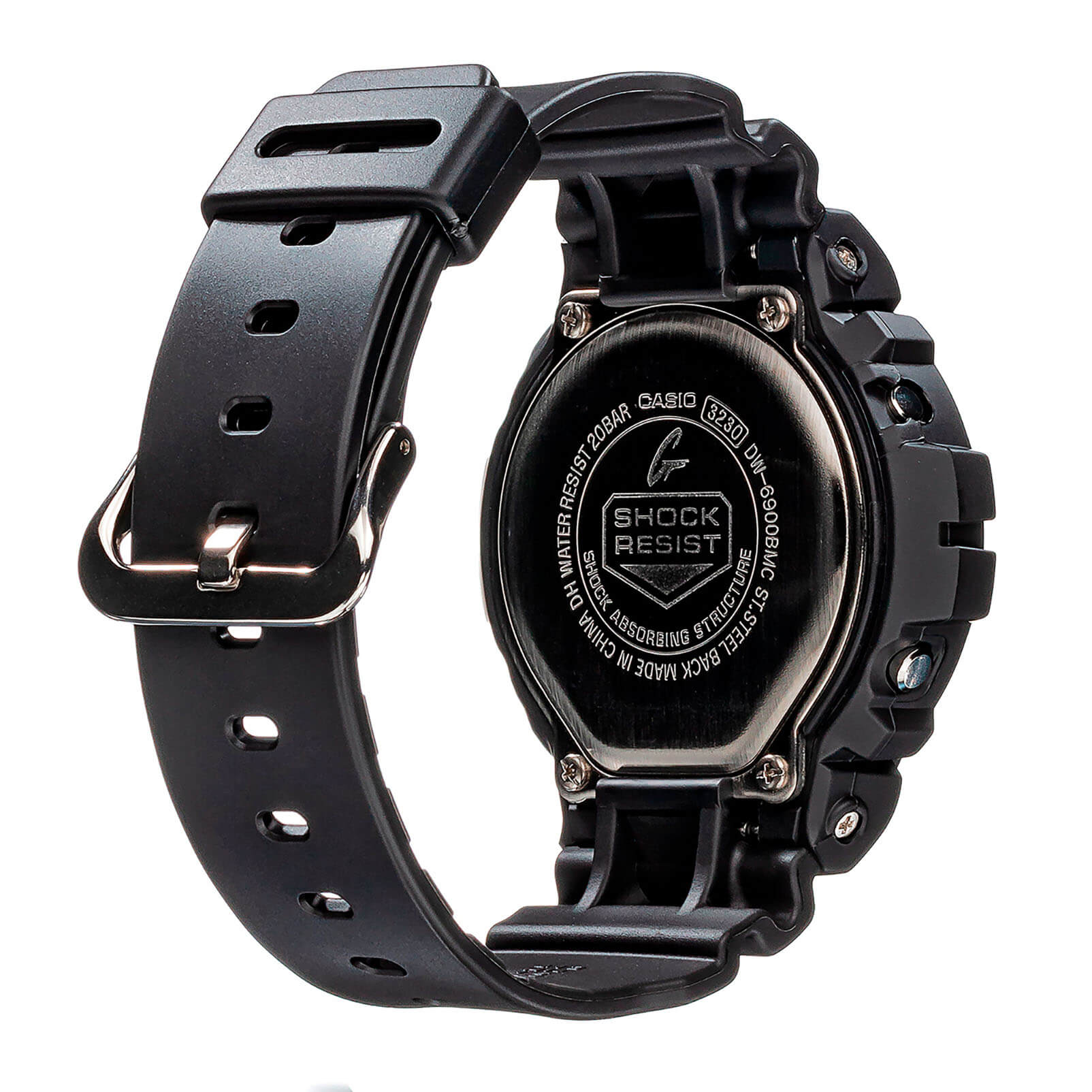 Оригинальные часы Casio Casio G-Shock DW-6900BMC-1 электронные калибр механизма  общий вид