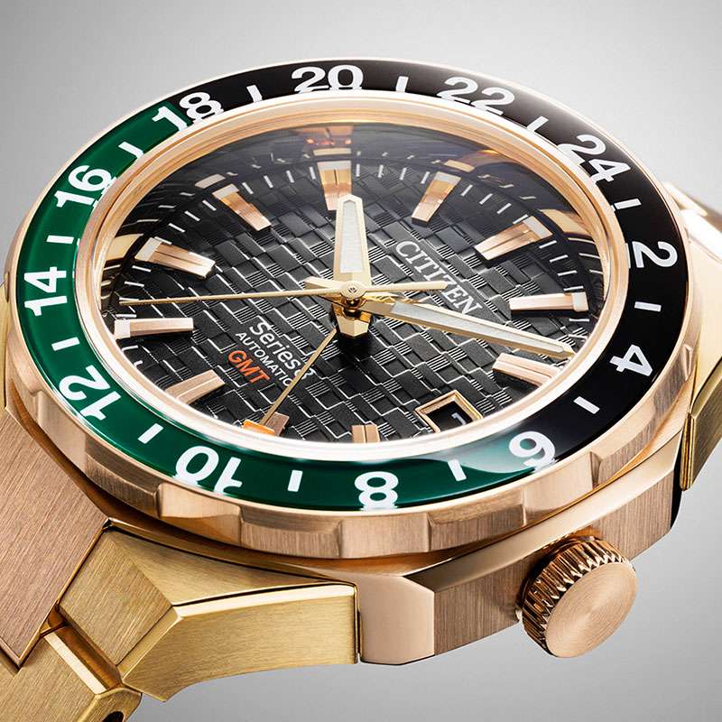 Citizen Citizen Series 8 NB6033-51E мужские часы черный циферблат на запястье