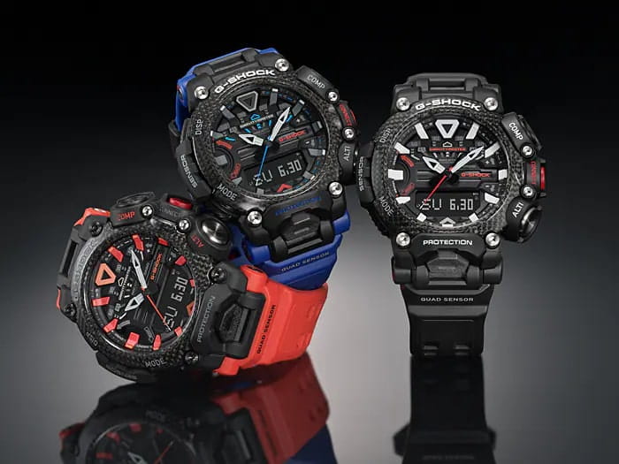 Оригинальные часы Casio Casio G-Shock GR-B200-1A2 электронные калибр механизма  общий вид