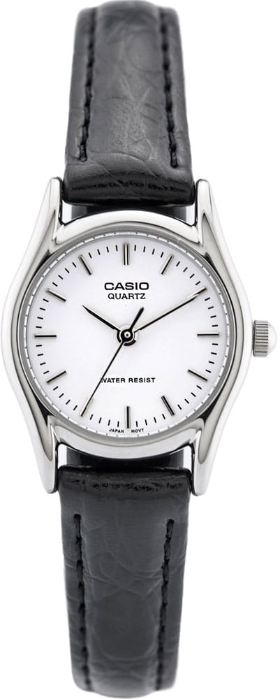 Casio Casio Collection LTP-1094E-7AR, ltp япония женские часы на браслете кожаный боковой вид