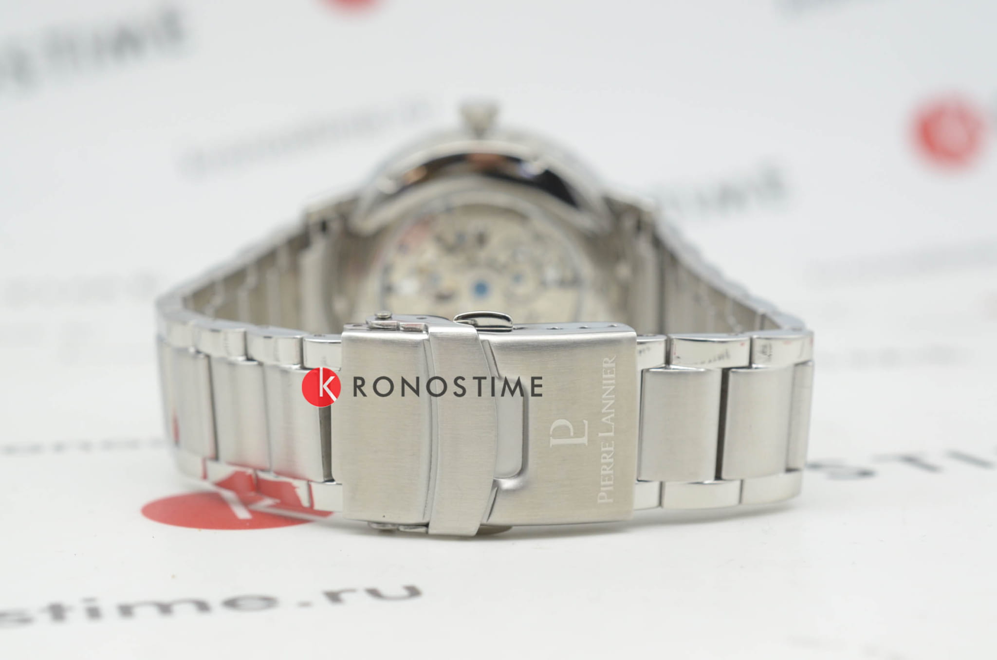 Pierre Lannier Pierre Lannier Automatic 317B131 механические мужские часы часы крупный план черный циферблата